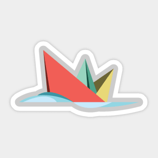 paperboat Sticker